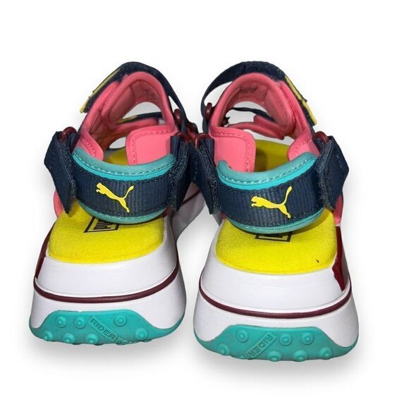 Puma Future Rider Sandals "Multicolor" Youth 4 Women's 5.5 - Picture 5 of 10